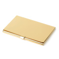 Engraved Polished Brass Business Card Case - Free Engraving